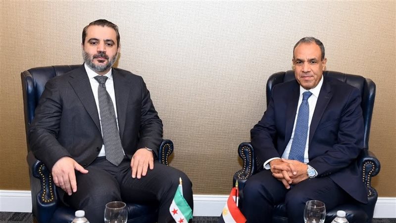 وزير الخارجية ونظيره السوري 