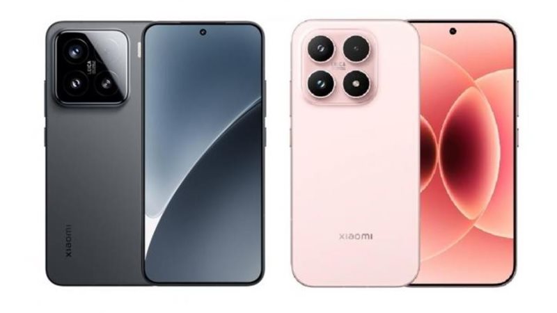 Xiaomi 17 و Xiaomi 15