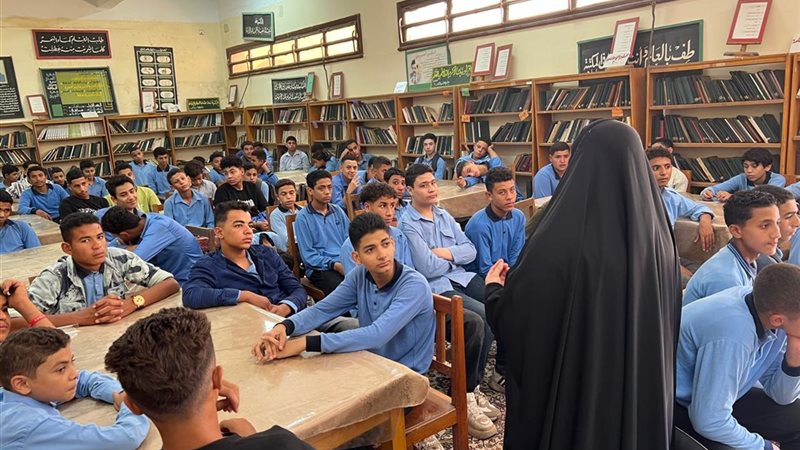 ندوة العنف الطلابى بمدارس الفيوم