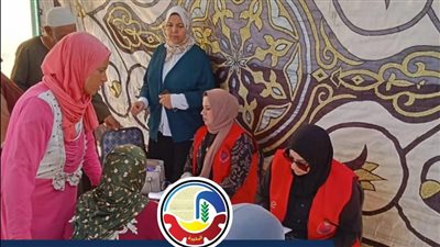 تقديم خدمات طبية مجانية لـ 195 مواطنا وجلسات توعوية لدعم صحة المرأة
