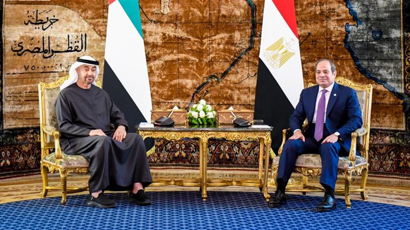 الرئيس السيسي ومحمد بن زايد