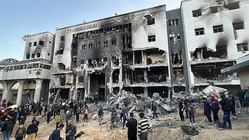 قصف إسرائيل للمستشفيات في غزة