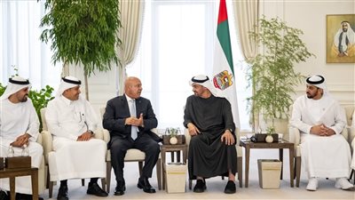  رئيس الإمارات يستقبل الوزراء المشاركين بمعرض ومؤتمر جلوبال ريل 2025