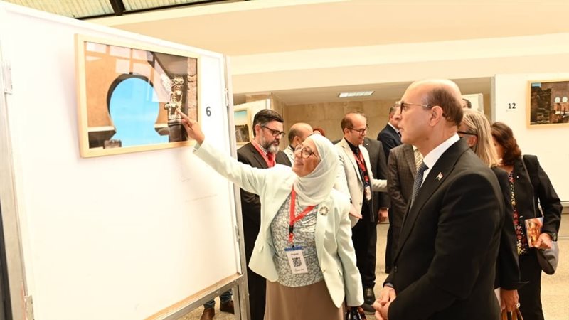جامعة أسيوط تفتتح المعرض الفوتوغرافى