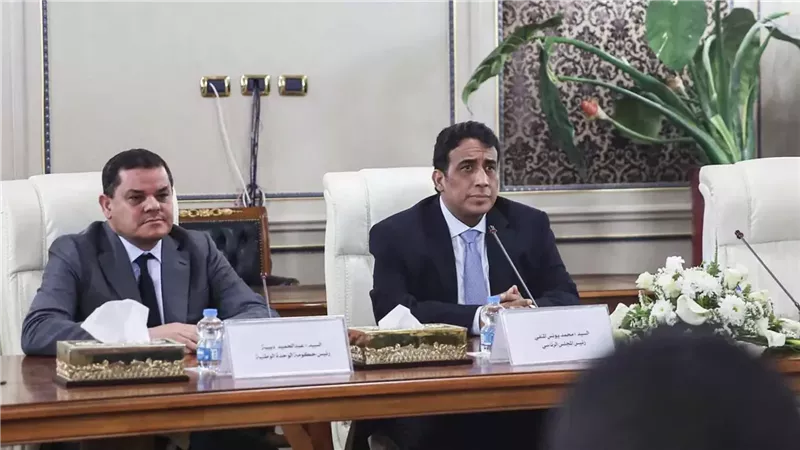 محمد المنفي و عبدالحميد الدبيبة