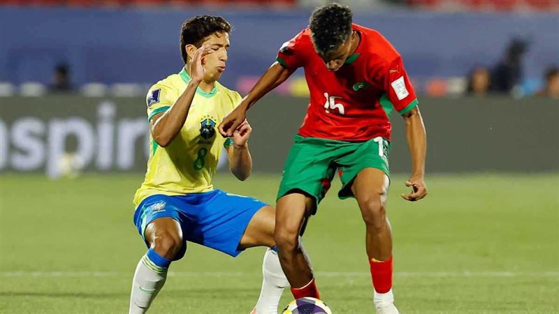 منتخب المغرب ومنتخب البرازيل تحت 20 سنة