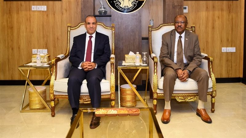 وزيرا خارجية مصر والسودان 