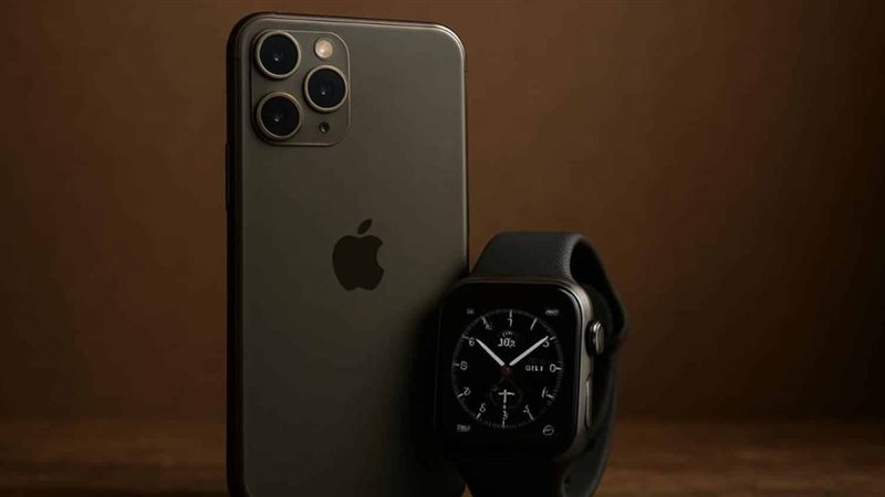 آيفون 11 برو ماكس وساعة Apple Watch Series 3