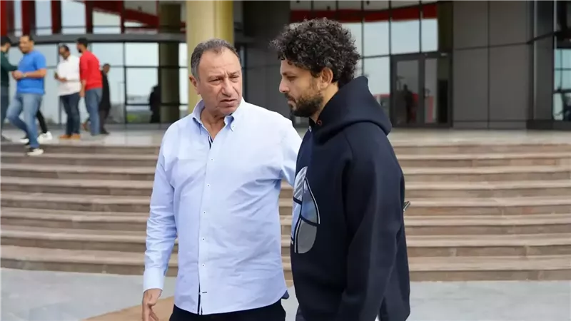 محمود الخطيب وحسام غالي 