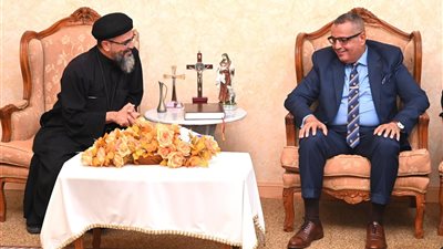 محافظ جنوب سيناء يزور كنيسة موسى النبي بطور سيناء في الذكرى الـ52 لانتصارات أكتوبر