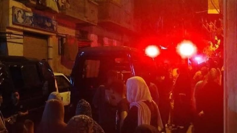 سقوط عقار مأهول بالسكان في الإسكندرية  