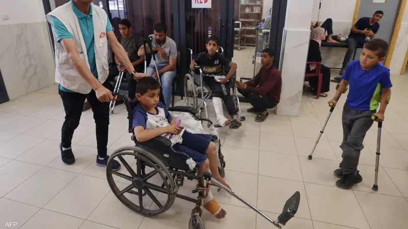 أكثر من 40 ألف مصاب في غزة معرضون للإعاقة ربعهم أطفال