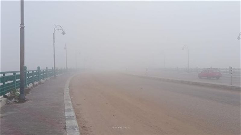 شبورة مائية كثيفة