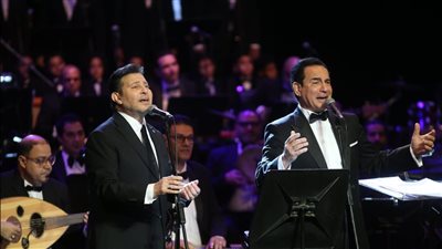 رايات النصر تظلل أصوات الحلو وثروت وهانى شاكر في الأوبرا