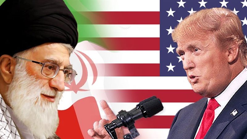 الرئيس الأمريكي والرئيس الإيراني