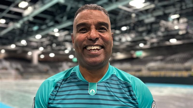 هشام سعيد نجم منتخب مصر السابق لكرة اليد