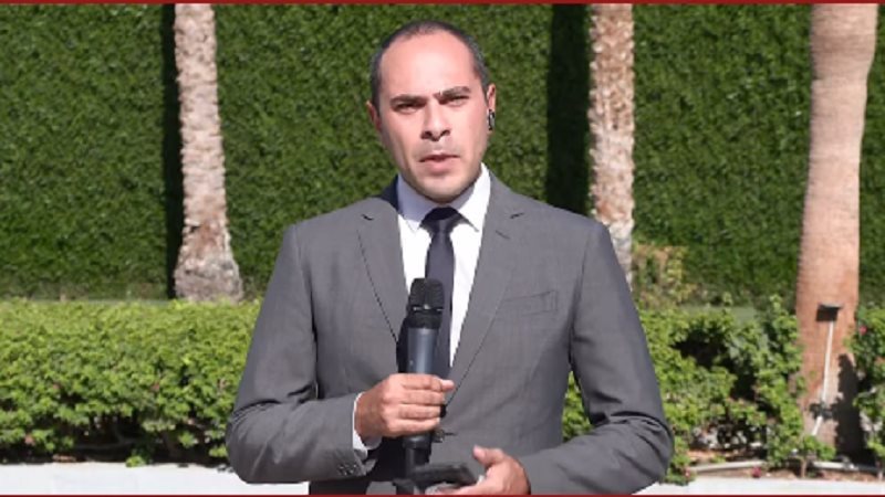 كريم حاتم موفد قناة 