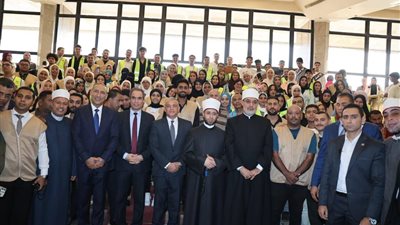 وزير الأوقاف يشارك في ندوة ويُدشن منتجع الفيروز بالإسماعيلية