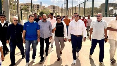 3 وزراء يتفقدون نادي النادي بالعاصمة الإدارية لدعم الرياضة الوطنية