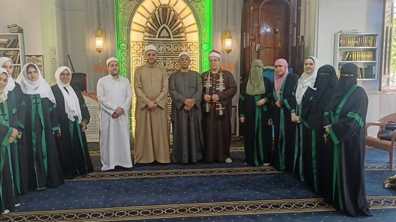 وكيل اوقاف الفيوم يلتقى  مع الواعظات