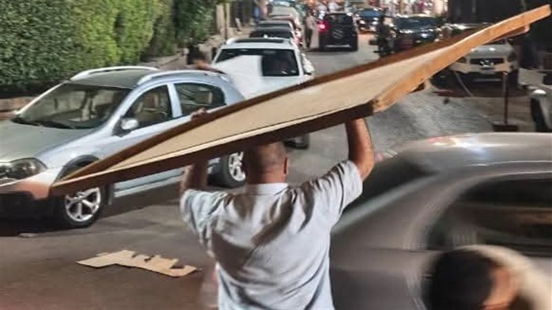 جانب من رفع الاشغالات 