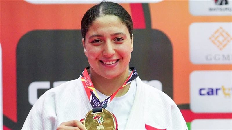 صفا سليمان لاعبة المشروع القومي 
