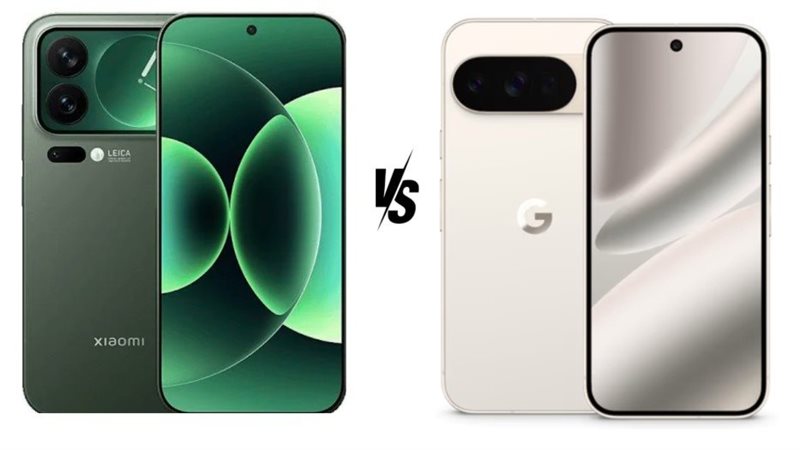 مقارنة شاملة بين شاومي 17 برو وجوجل Pixel 10 Pro