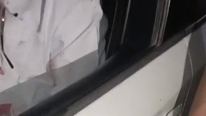 صورة من موقع الحادث 