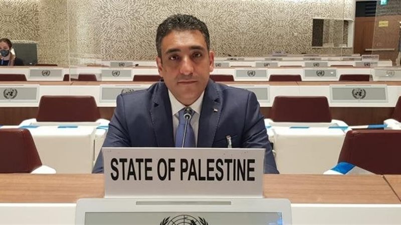 الدكتور عمر عوض الله، وكيل وزارة الخارجية الفلسطينية