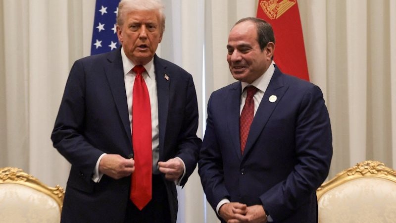 الرئيس السيسي وترامب