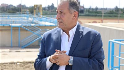 رئيس شركة مياه الغربية يتابع أعمال أكبر محطة معالجة بالمحلة الكبرى
