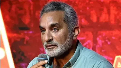 باسم يوسف: مراتي اتعذبت معايا وبقولها آسف 