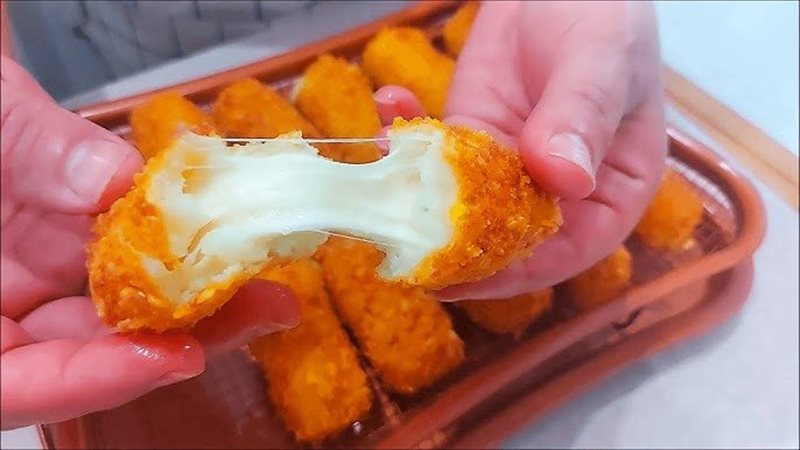 كروكيت البطاطس بالجبنة 
