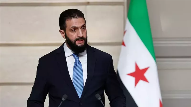 الرئيس السوري أحمد الشرع 