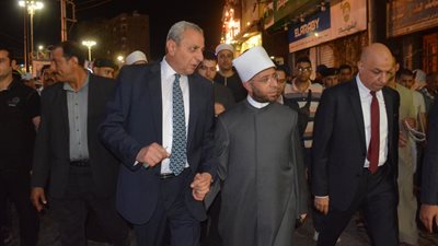 محافظ الغربية يشهد الاحتفال بالمولد الأحمدي بمشاركة وزير الأوقاف وقيادات الطرق الصوفية
