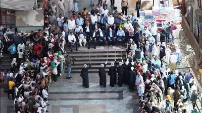 وسط أجواء احتفالية.. مستشار الرئيس ومحافظ أسوان يطلقان فعاليات مهرجان تعامد الشمس