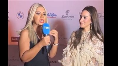 أمينة خليل تحسم شائعات الحمل برد صريح في مهرجان الجونة السينمائي