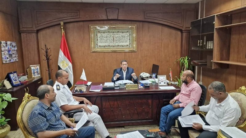 اللجنة العليا للإشراف على المواقف بمحافظة الأقصر