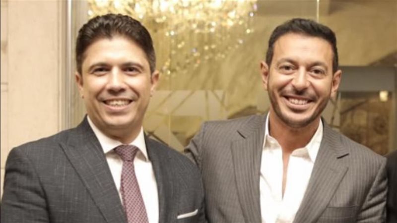 مصطفى شعبان وابن عمته أجمد الأشموني