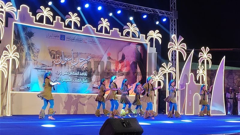 مهرجان أسوان لتعامد الشمس على وجه الملك رمسيس الثاني