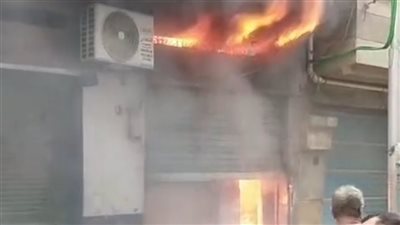 السيطرة على حريق داخل مشغل ملابس في المحلة الكبرى