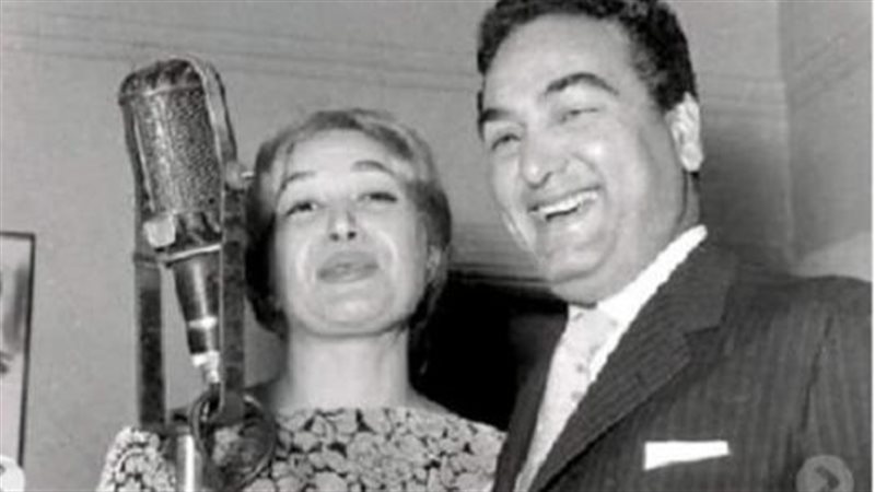 محمد فوزي وهدى سلطان