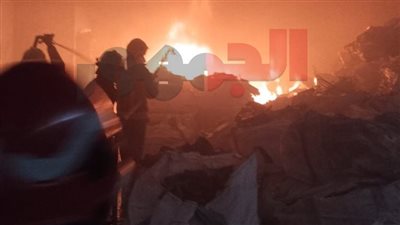 النيابة تنتدب المعمل الجنائي لمعاينة موقع حريق حوشين للمواشي في سوهاج 