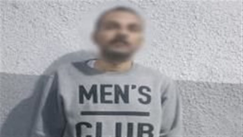 المتهم عقب القبض عليه