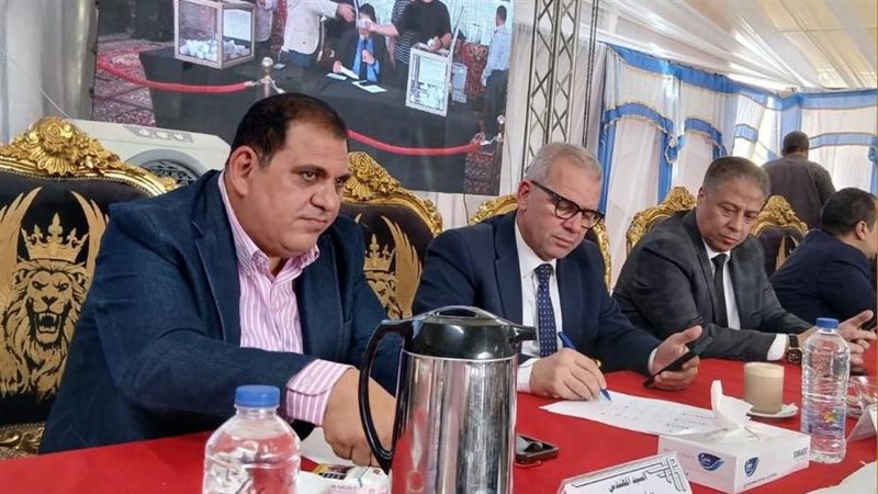 جانب من قرعة تخصيص الأراضي بالشروق
