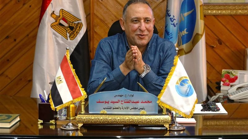 رئيس شركة مياه الشرب بالغربية
