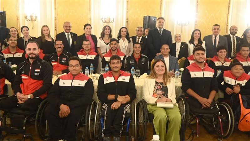 حفل تكريم فريق كرة السلة للكراسي المتحركة 