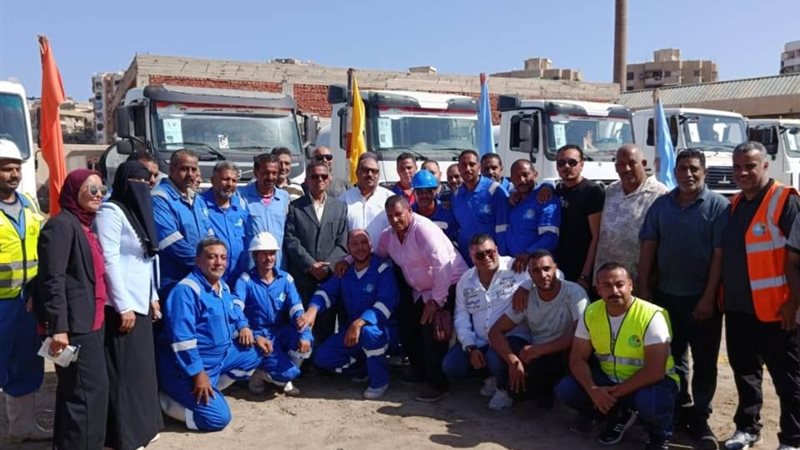 جانب من الاصطفاف 