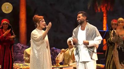 أحمد سعد وأصالة يقدمان عرضا استعراضيا غنائيا باحتفالية 