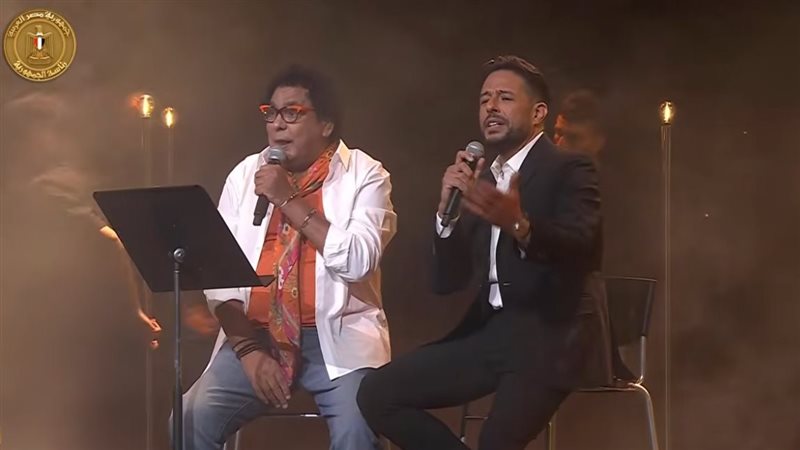محمد حماقي ومحمد منير